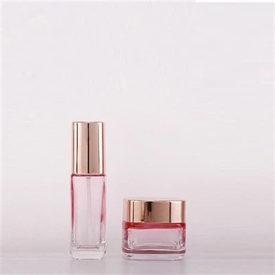 Üvegfesték bőrápoló termékkészlet Palackos és tégelyes csomagolókészlet